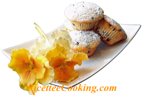 Muffin con gocce di cioccolato